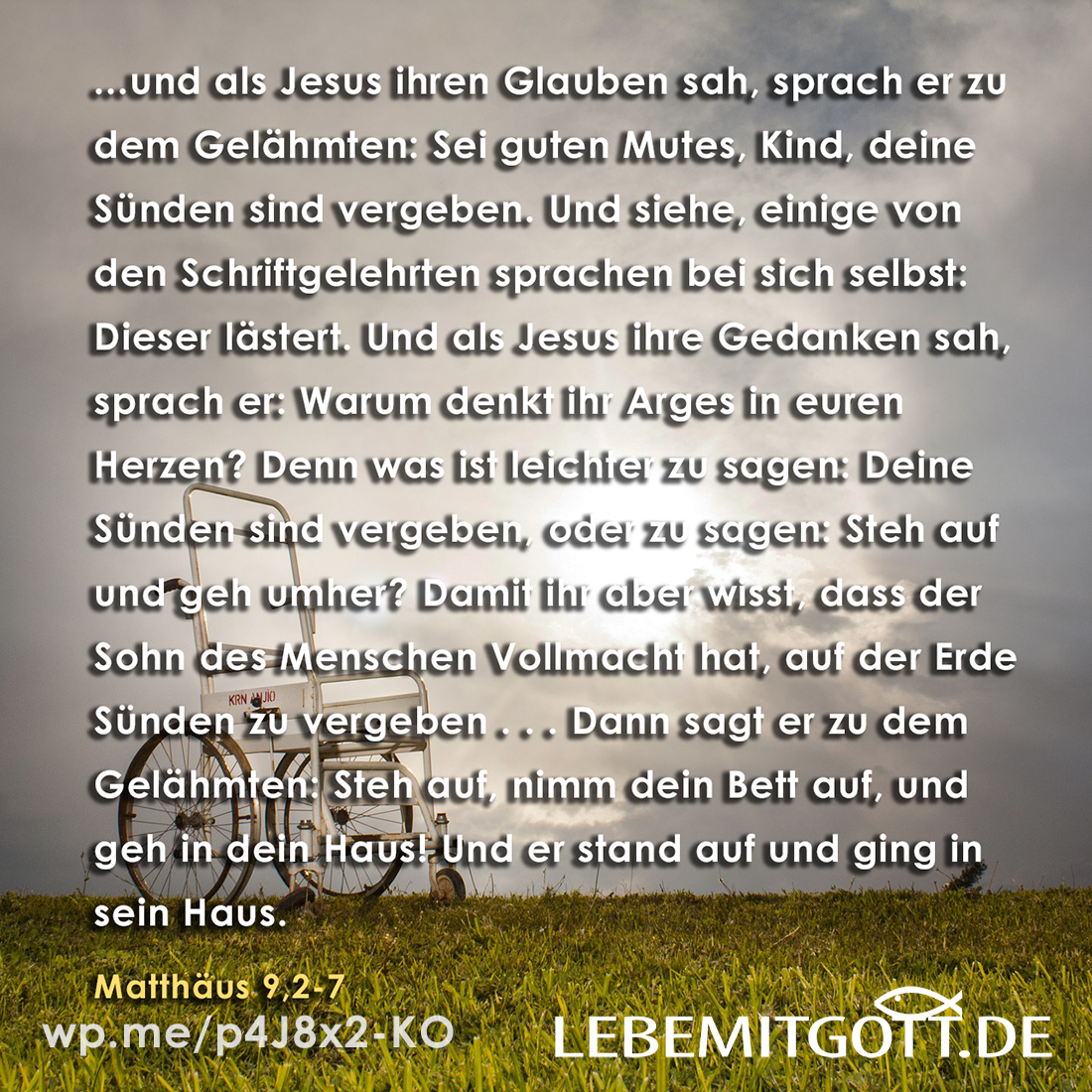 09.08.2021 als Jesus ihren Glauben sah