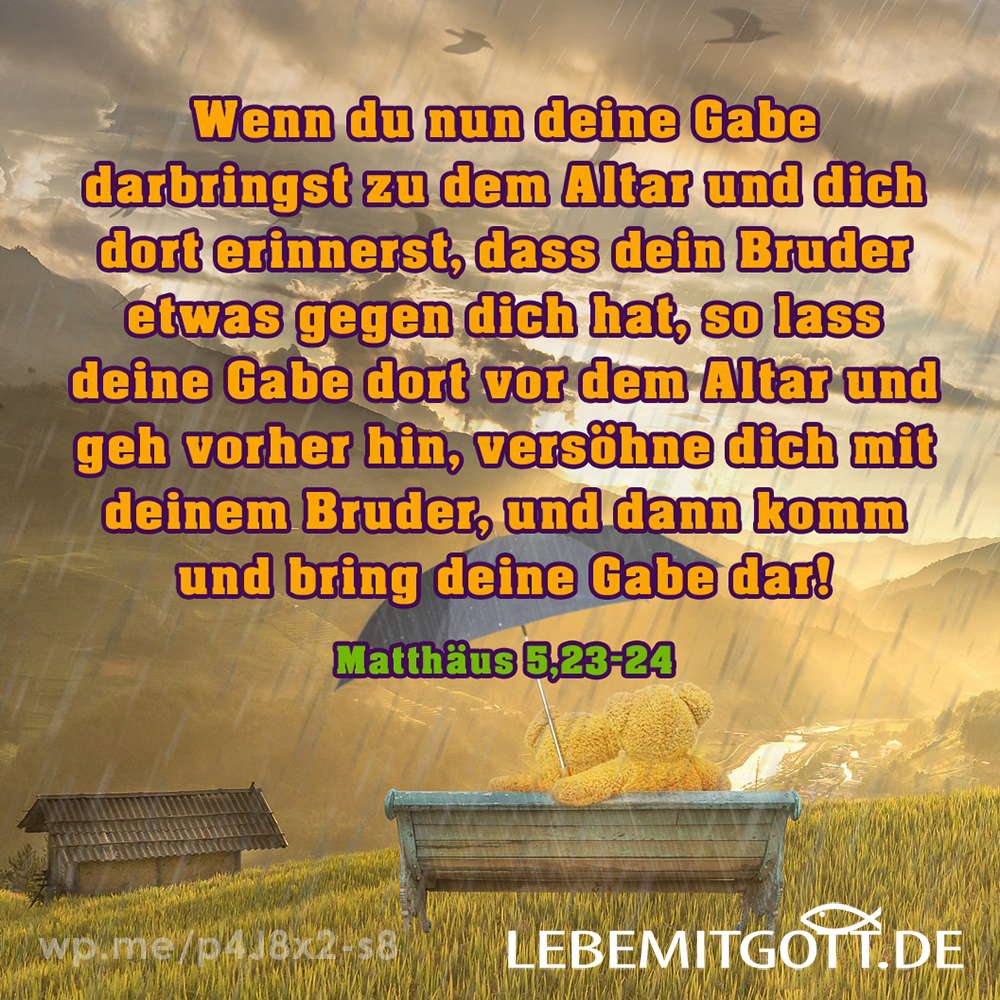 versöhne dich